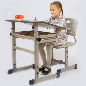 Детский письменный стол для школьника Комфорт Клауд Люкс