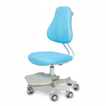 Ортопедическое компьютерное кресло для школьника Lott С2 голубой