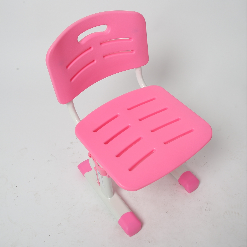 Комплект парта и стул розовый Lott S80