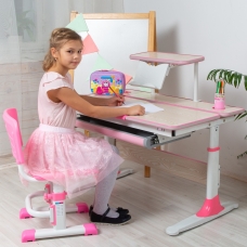 Компьютерный стол для ребенка Lott A100 розовая