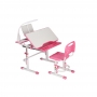 Комплект парта и стул розовый Botero Cubby