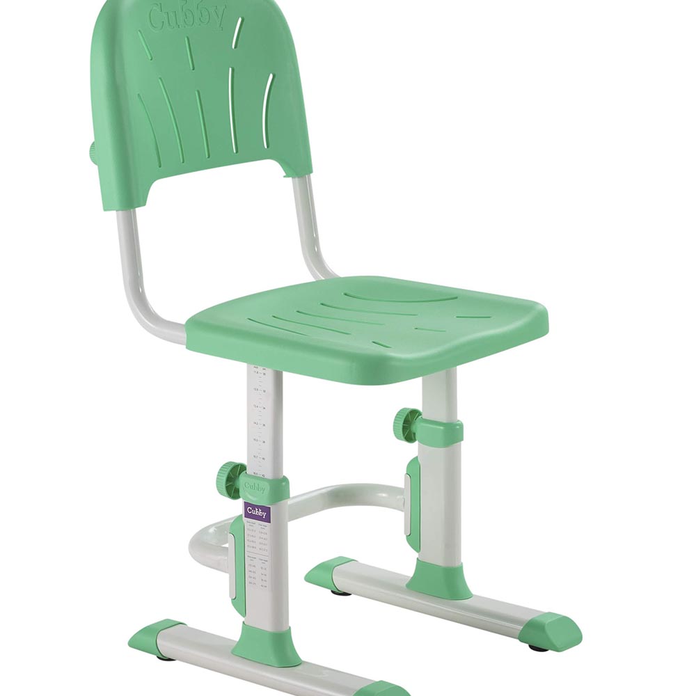 Комплект парта и стул зеленая Disa Cubby