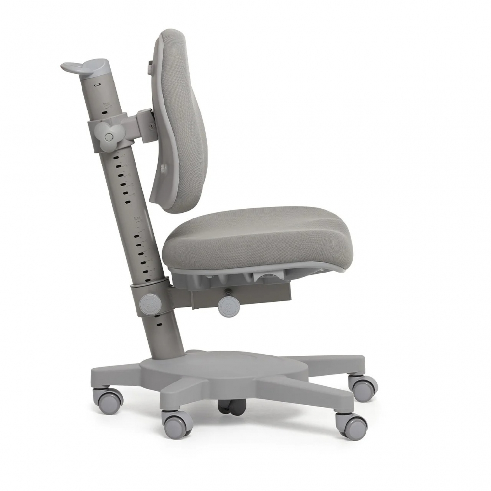 Комплект парта и кресло серый Grato и Solidago Cubby