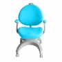 Детское кресло Cielo Fundesk с фиксированным подлокотником и голубым чехлом