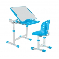 Комплект парта и стул голубой Piccolino III Fundesk