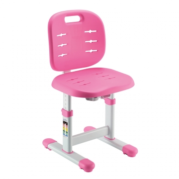 Ученический регулируемый школьный стул HOLTO-6 розовый