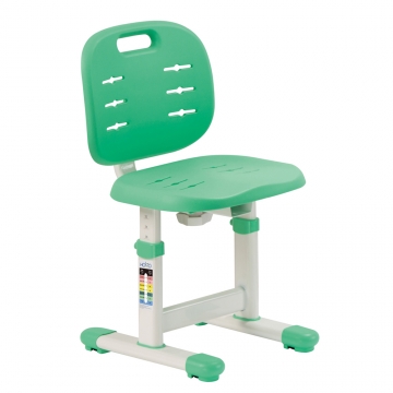 Стул для письменного стола без колесиков HOLTO-6 зеленый