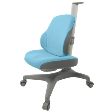 Кресло для письменного стола для школьников Holto-3 голубой