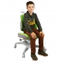 Детское кресло зеленое Holto-3D