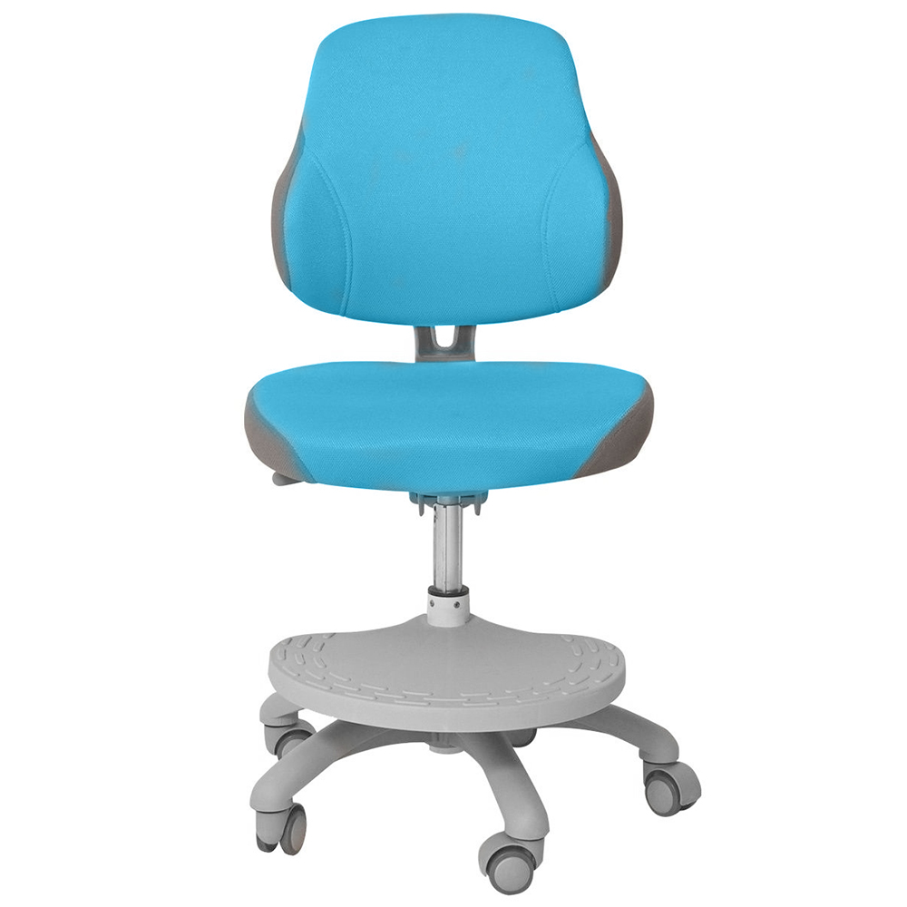 Детское кресло голубое Holto-4F