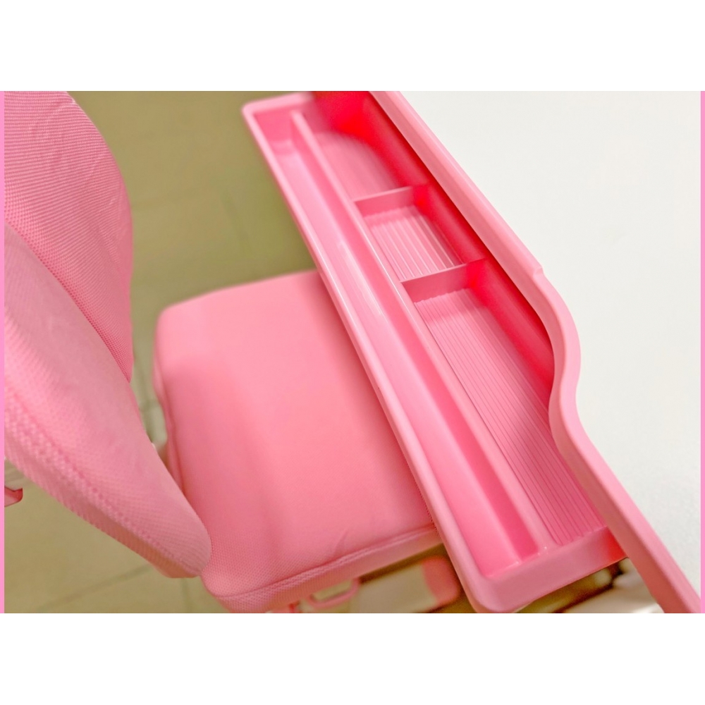 Комплект парта и стул розовый LOTT OXFORD R6