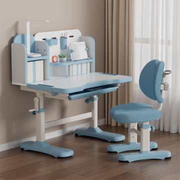 Комплект детской мебели стол и стул Комплект LOTT BARCELONA R7 голубой