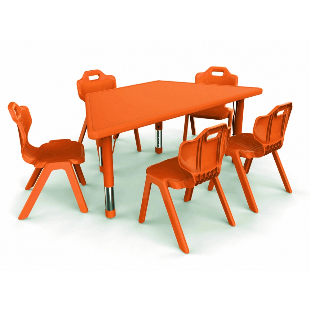 Детский стул KiddY-028 оранжевый