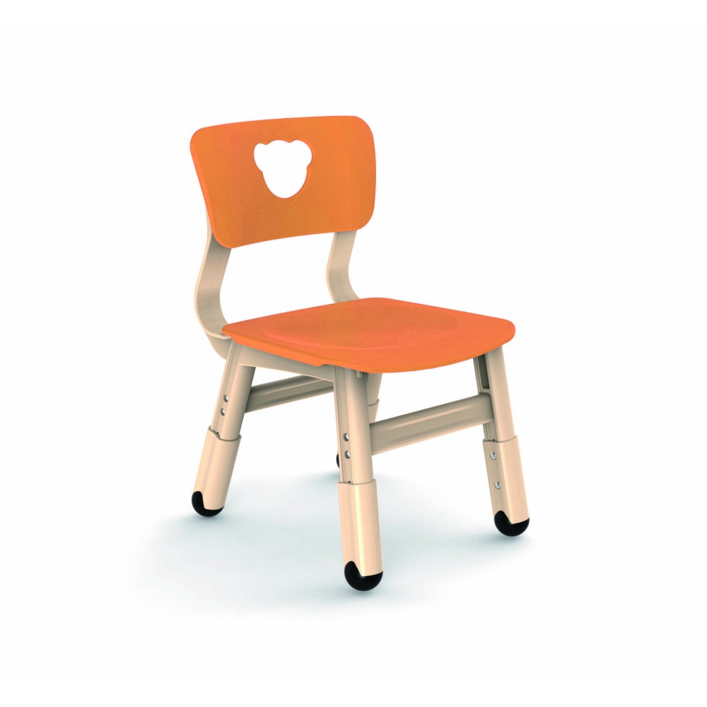 Детский стул KiddY-036 оранжевый