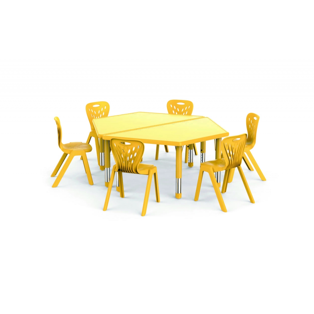 Детский стул KiddY-304 желтый