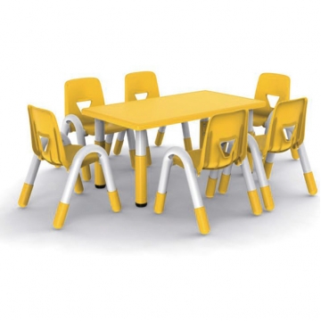 Детский стол KiddY-001 желтый