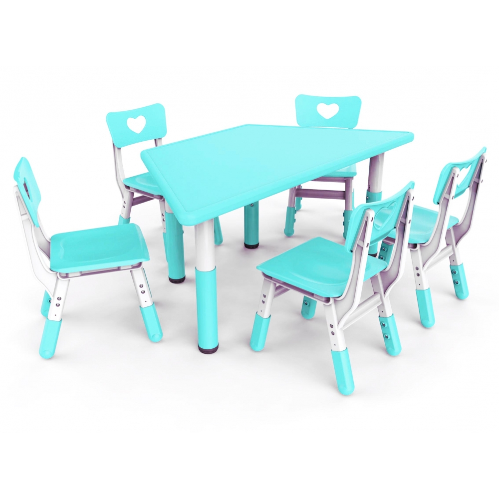 Детский стол KiddY-003 голубой