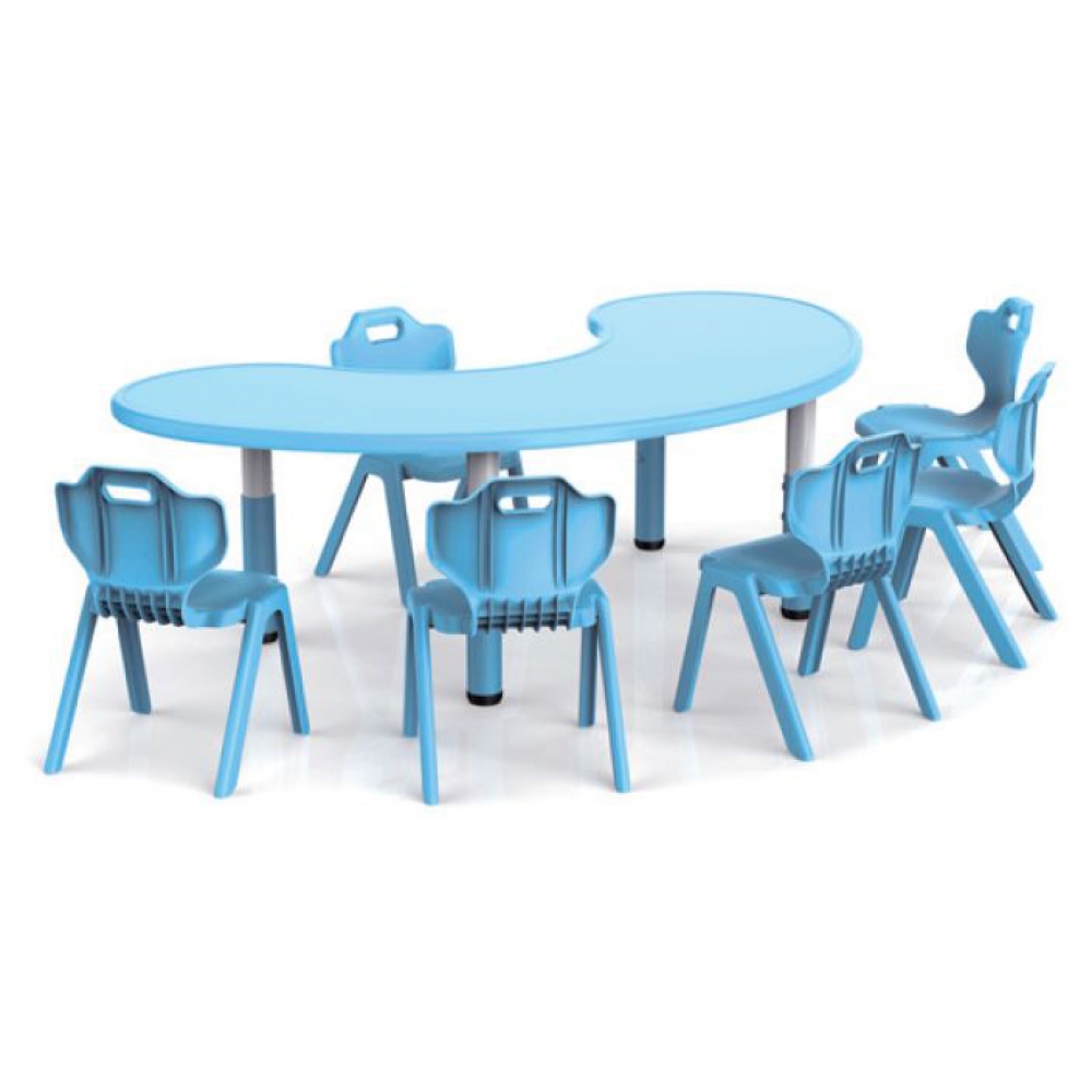 Детский стол KiddY-005 голубой
