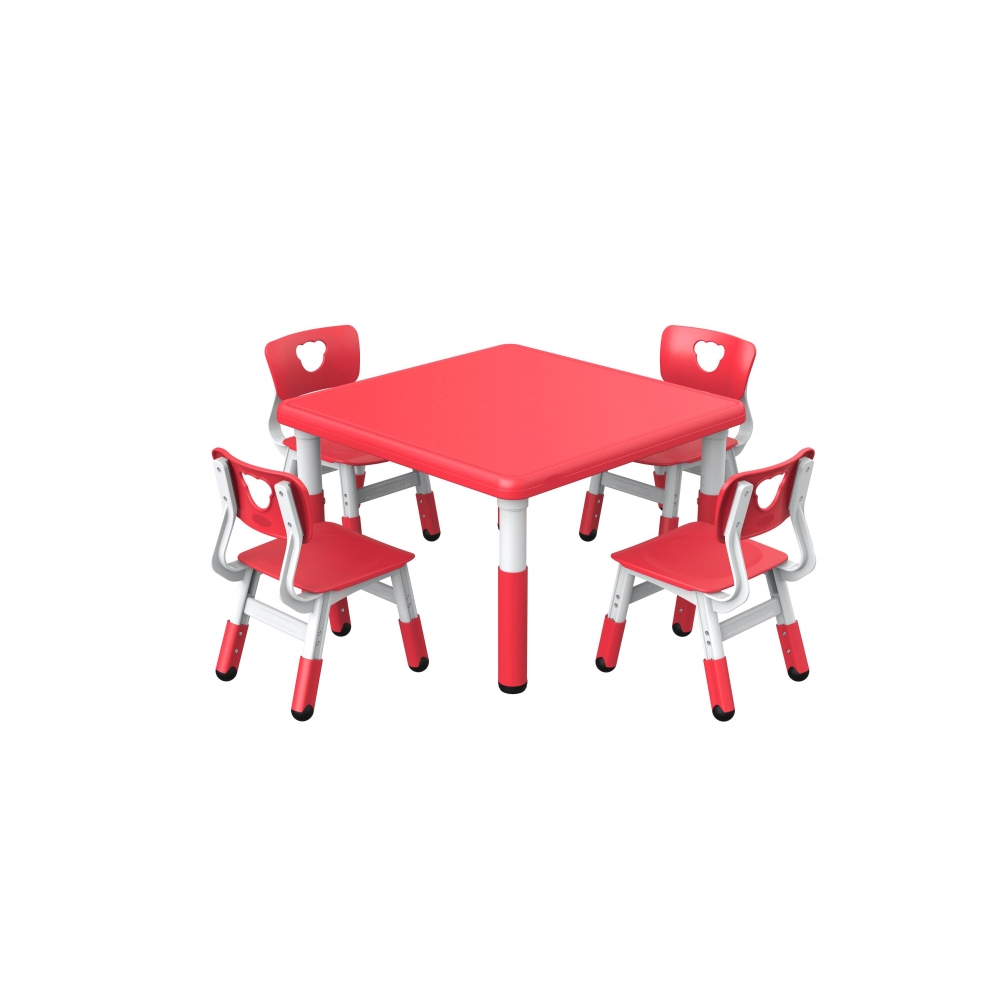 Детский стол KiddY-011 красный