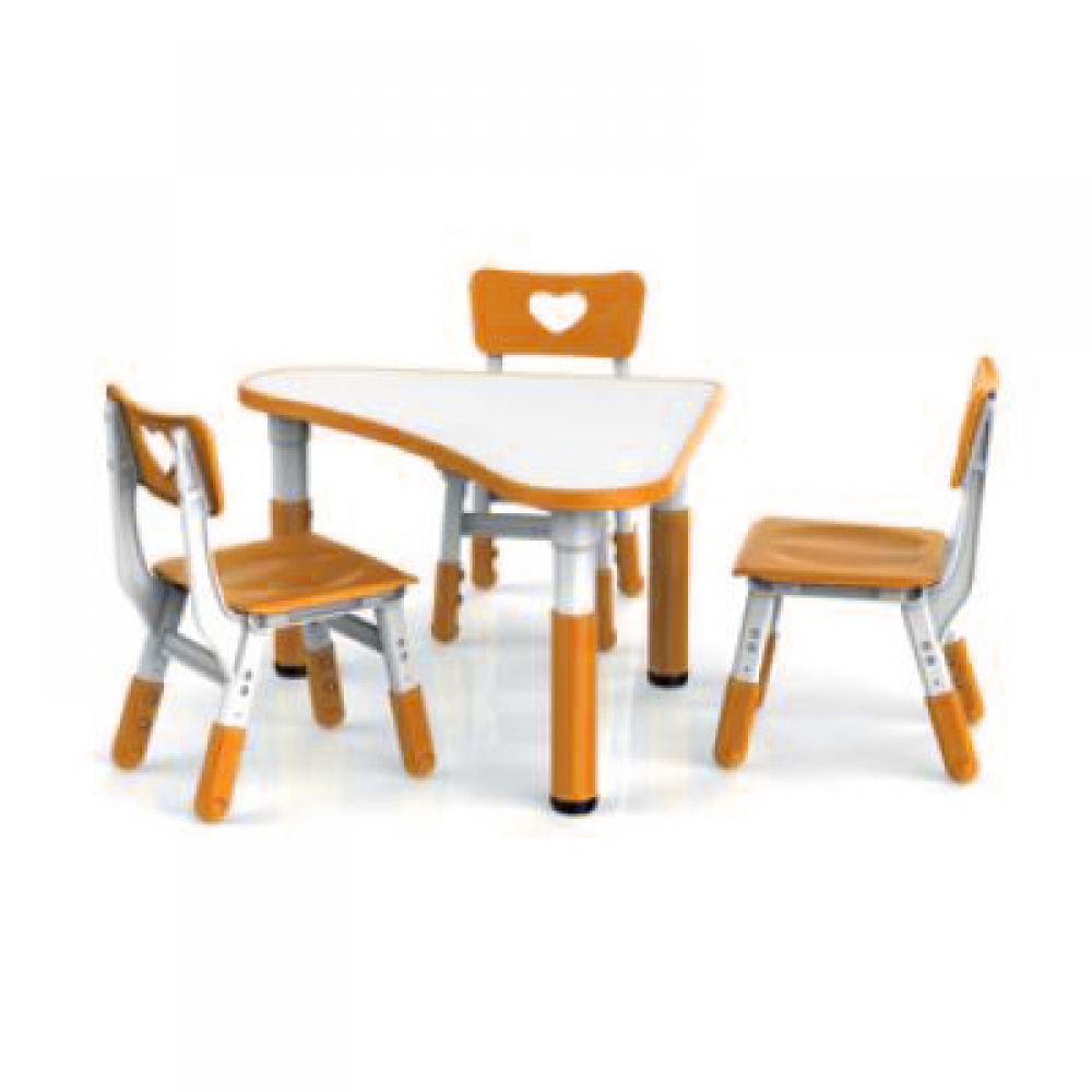 Детский стол KiddY-019 оранжевый