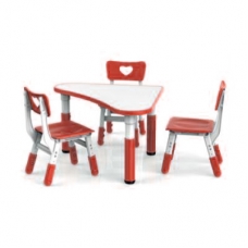 Детский стол KiddY-019 красный