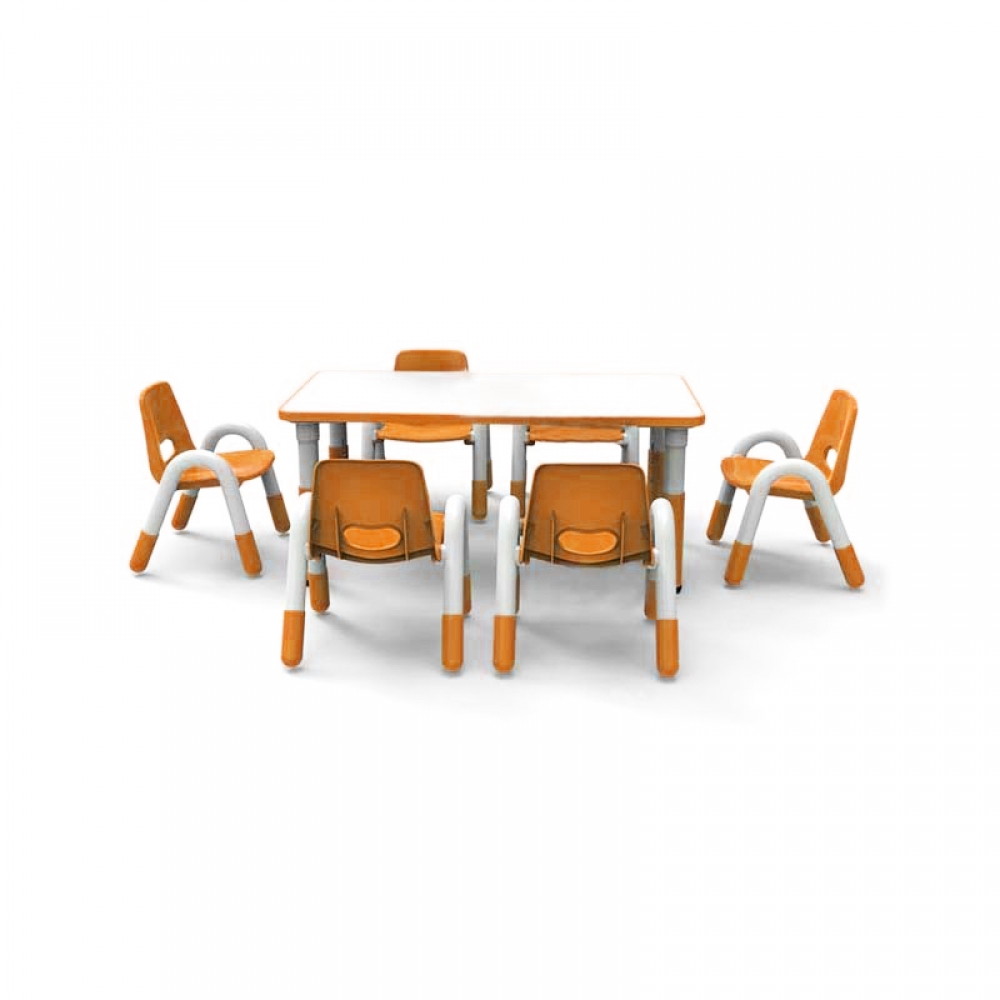 Детский стол KiddY-061 оранжевый