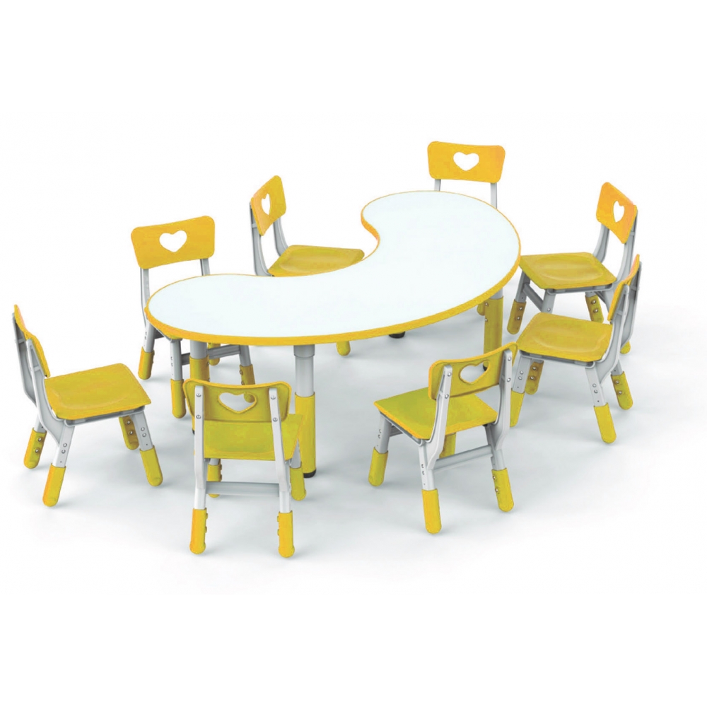 Детский стол KiddY-070 желтый