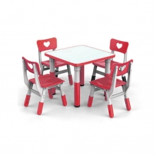 Детский стол KiddY-071 красный