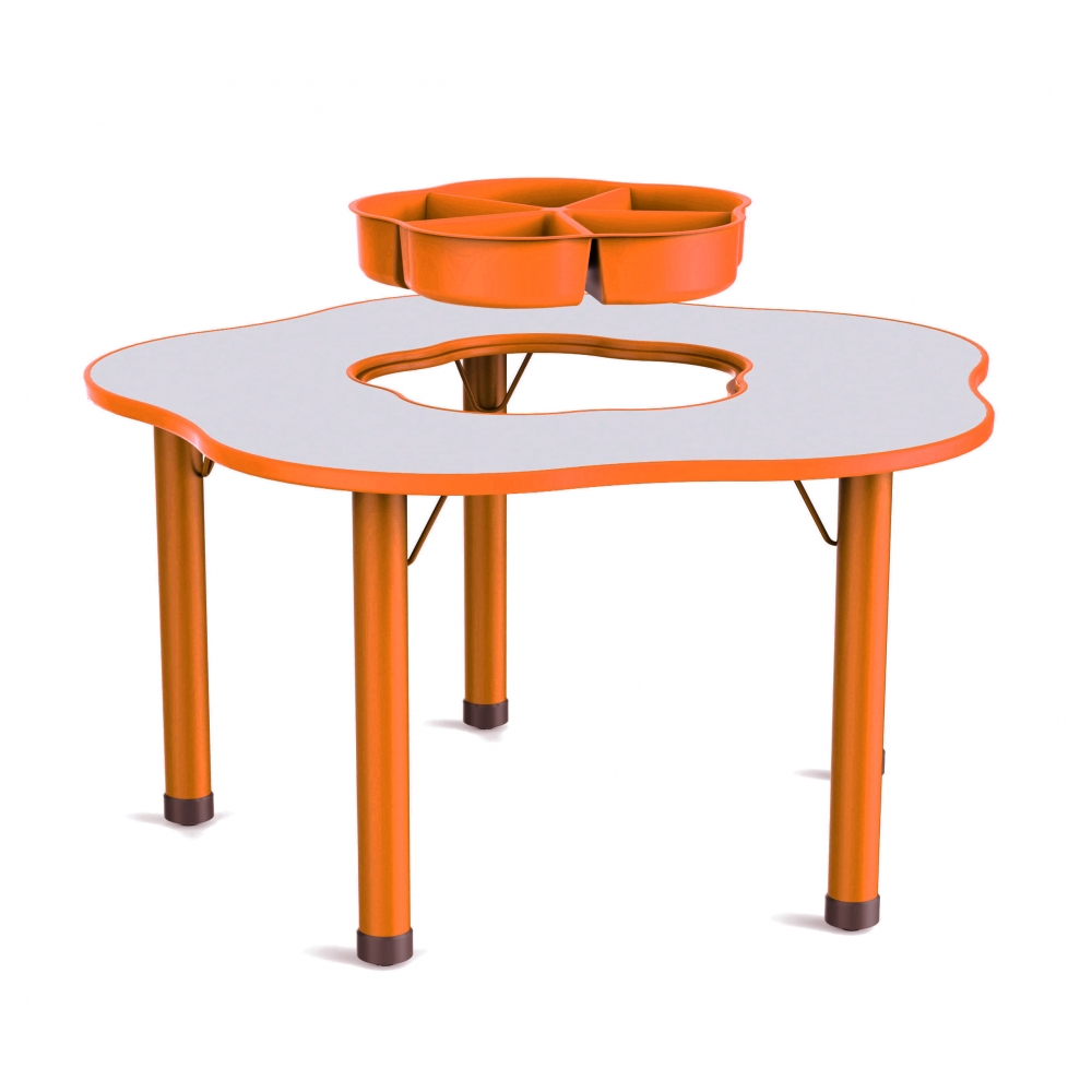 Детский стол KiddY-073 оранжевый