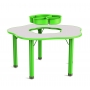 Детский стол KiddY-073 зеленый