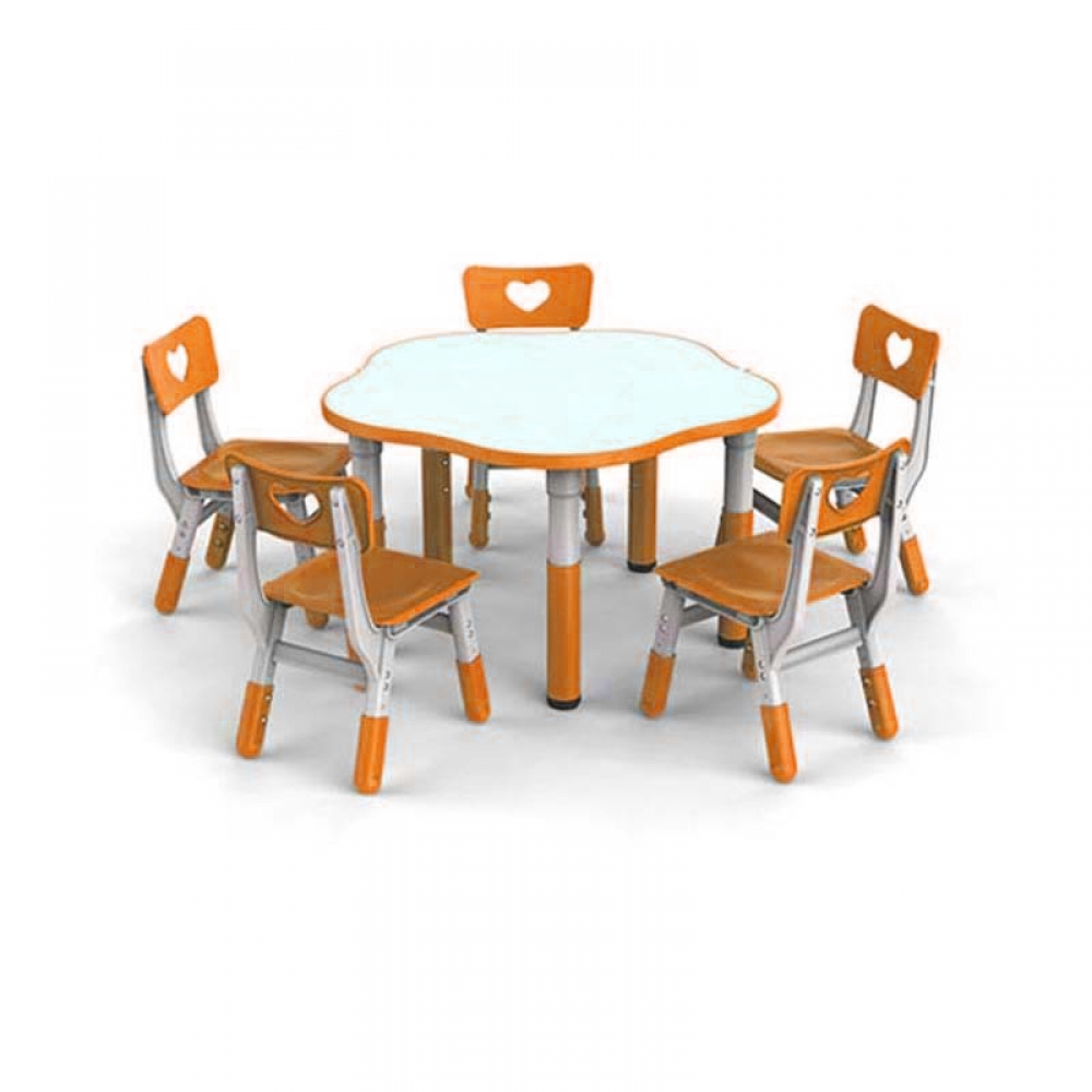Детский стол KiddY-074 оранжевый