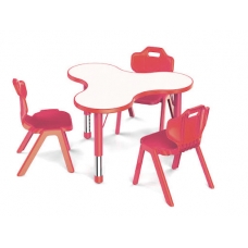 Детский стол KiddY-075 красный