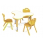 Детский стол KiddY-075 желтый