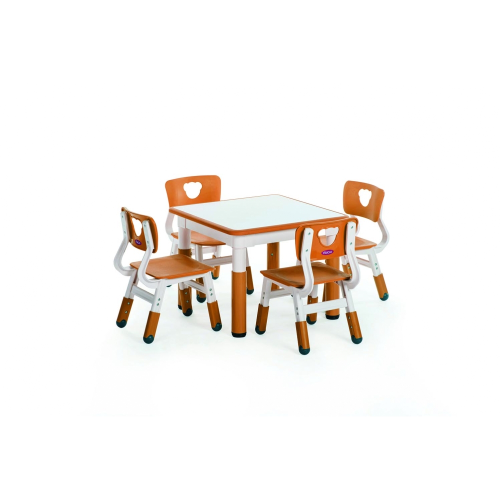 Детский стол KiddY-084 оранжевый