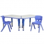 Детский стол KiddY-091 синий