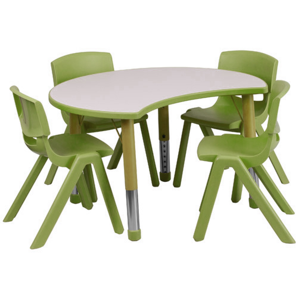 Детский стол KiddY-093 светло-зеленый