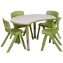 Детский стол KiddY-093 светло-зеленый