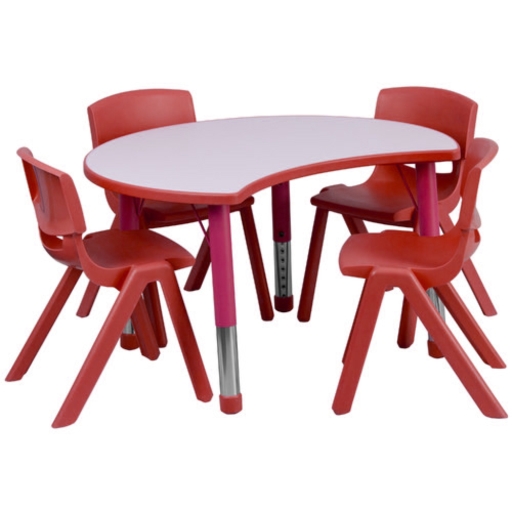 Детский стол KiddY-093 красный