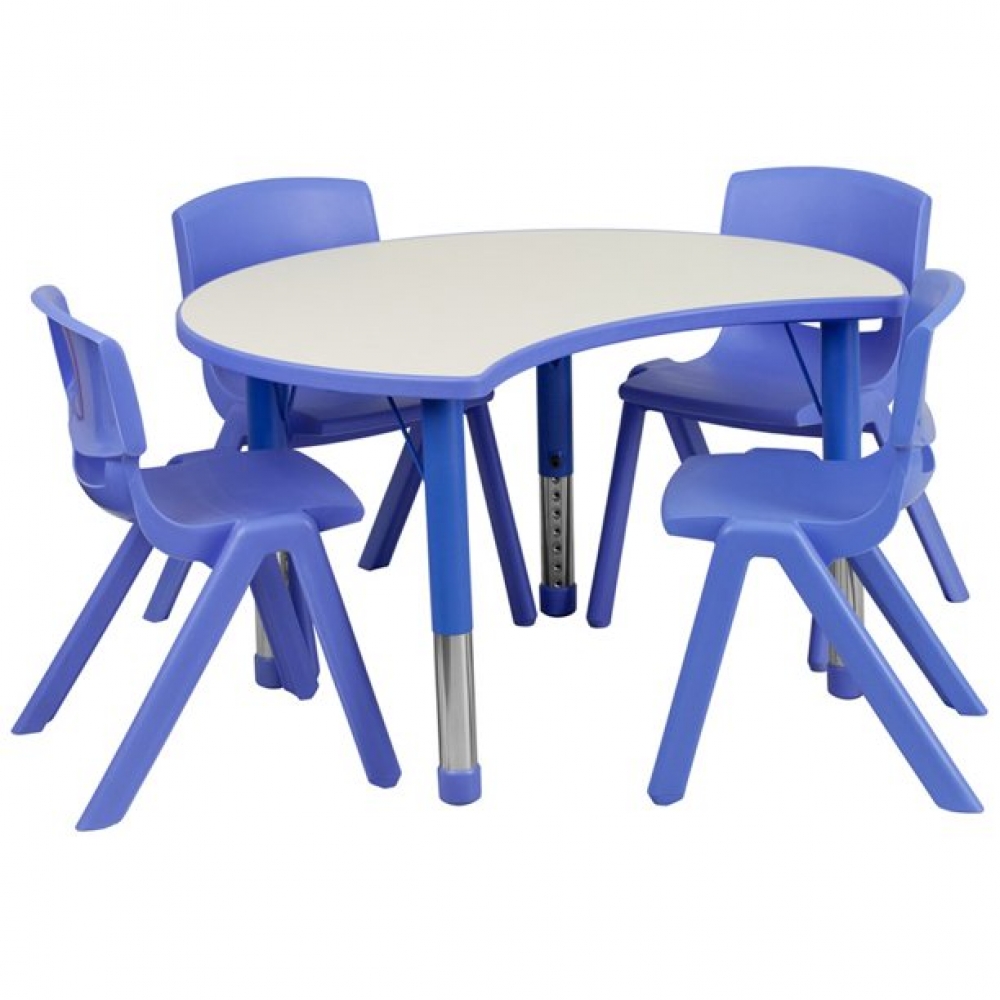 Детский стол KiddY-093 синий