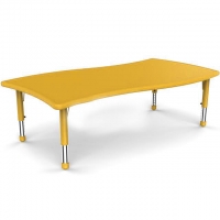 Детский стол KiddY-097 желтый