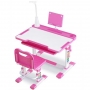 Комплект парта и стул розовая LOTT MS80L