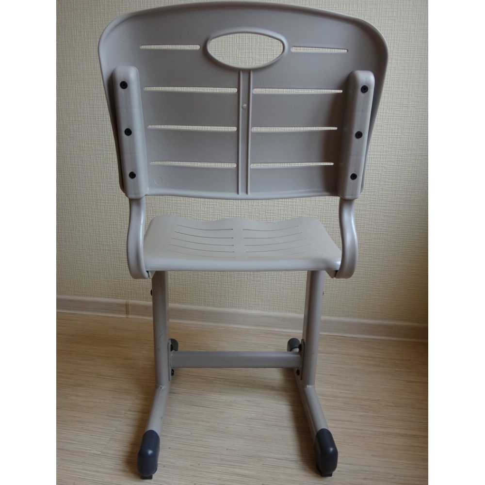 Ученический стул для школьника светло серый Lott K1 (ТОЧКА РОСТА) 