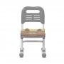 Комплект парта и стул серый Rifforma Comfort-07