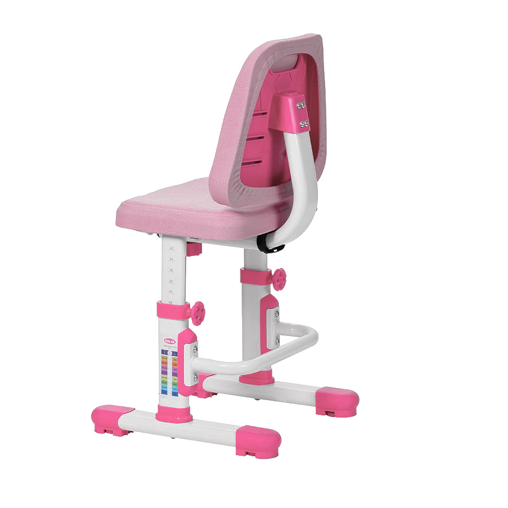 Комплект парта и стул розовый RIFFORMA SET-07 LUX