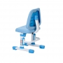 Комплект парта и стул голубой RIFFORMA SET-07 LUX