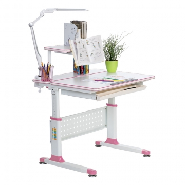 Компьютерный стол для ребенка Rifforma Comfort-80 розовая