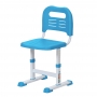 Комплект парта и стул клен и голубой Rifforma Set-17